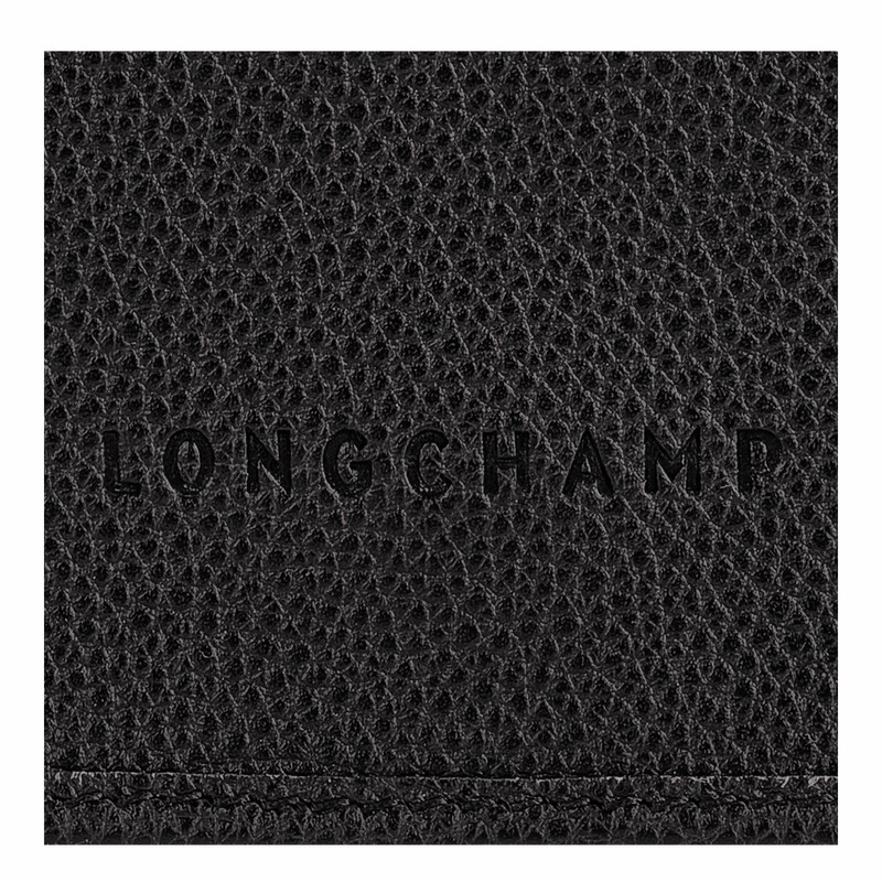 Clutch Longchamp Le FOULONNÉ XS Femme Noir Soldes | 10133021001