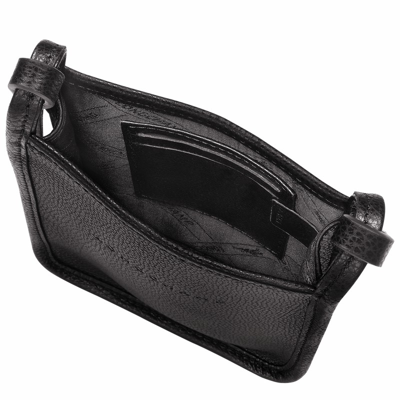 Coque Longchamp Le FOULONNÉ Femme Noir Soldes | 34200021001