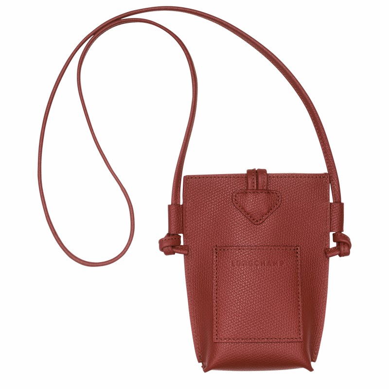 Coque Longchamp Le Roseau Femme Marron Soldes | 34180HFP404