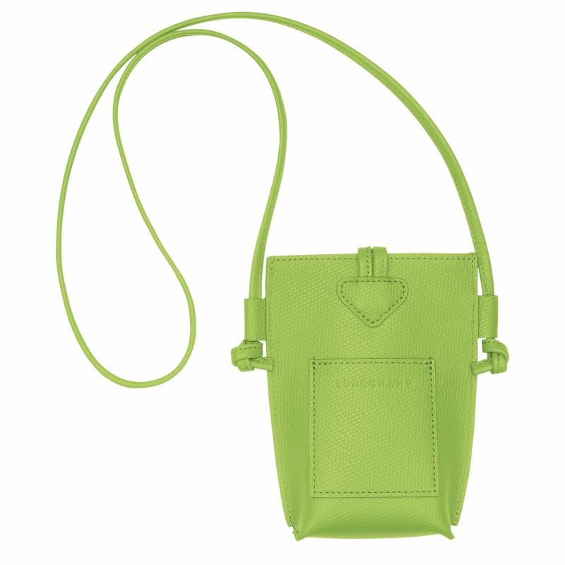 Coque Longchamp Le Roseau Femme Vert Soldes | 34180HFP355