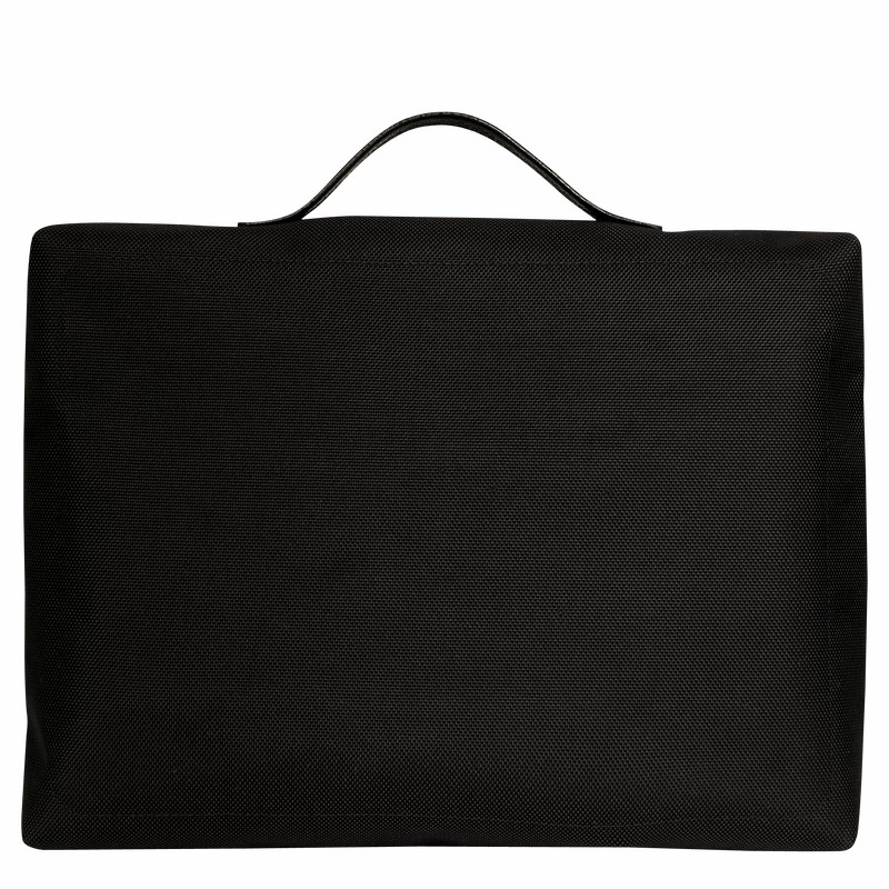 Mallette Longchamp Boxford S Homme Noir Soldes | L2182080001