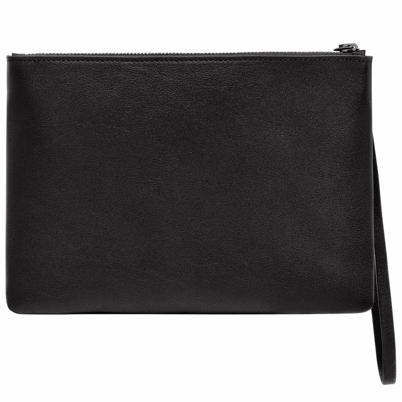 Pochettes Longchamp 3D Femme Noir Soldes | 30032HCV001