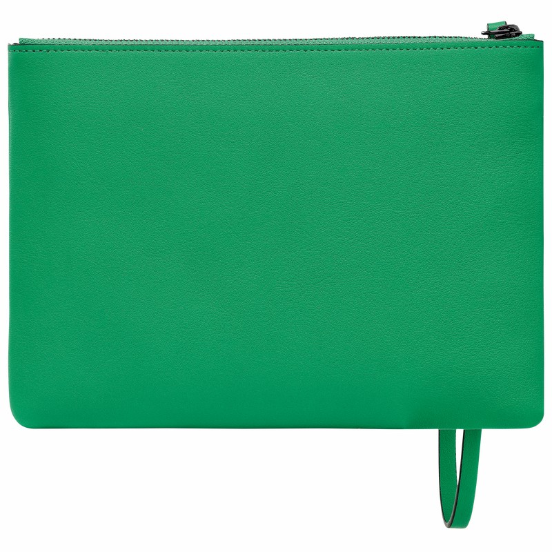 Pochettes Longchamp 3D Femme Vert Soldes | 30032HCV129