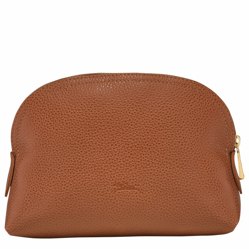 Pochettes Longchamp Le FOULONNÉ Femme Caramel Soldes | L2527021121