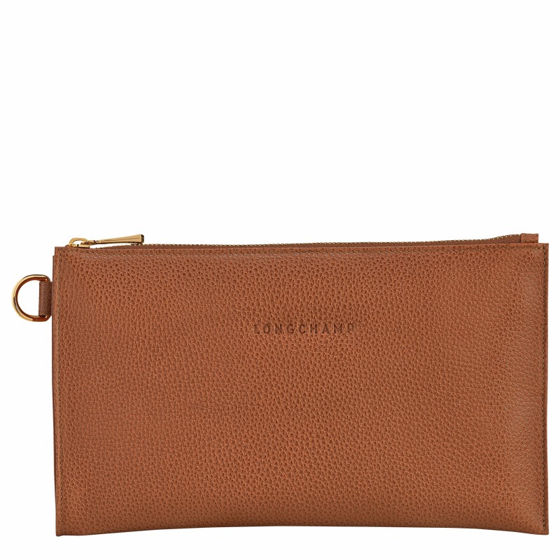 Pochettes Longchamp Le FOULONNÉ Homme Caramel Soldes | L2541021121-