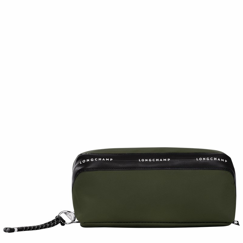 Pochettes Longchamp Le Pliage Energy Femme Kaki Soldes | 30042HSR892