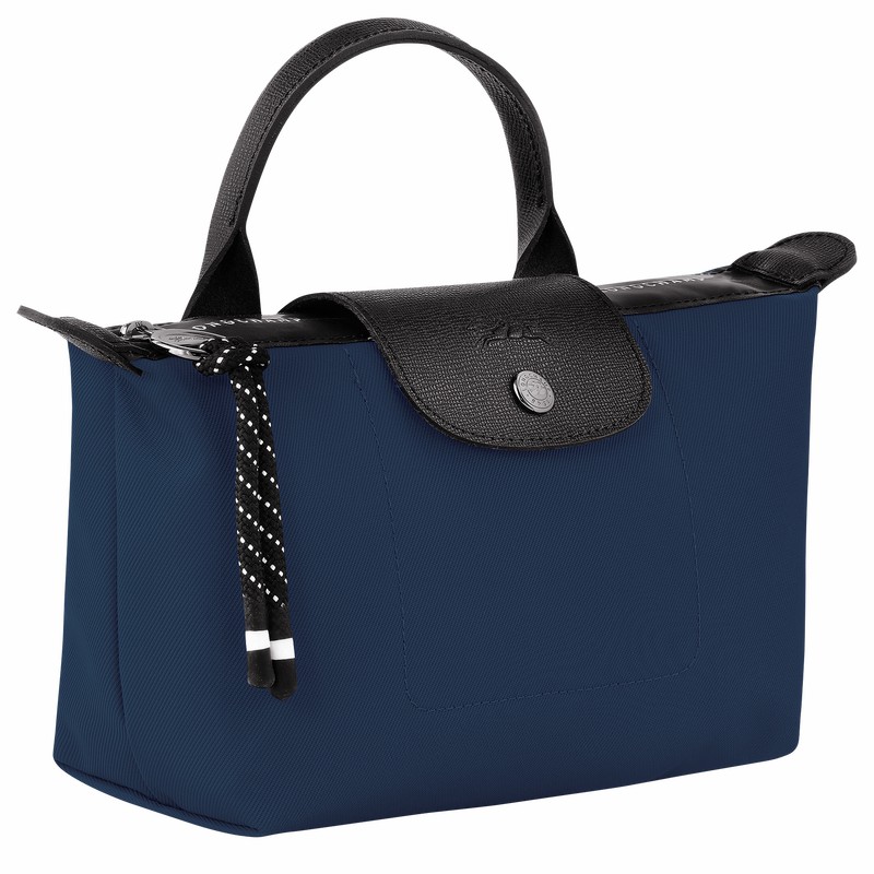 Pochettes Longchamp Le Pliage Energy Femme Bleu Marine Soldes | 30030HSR006