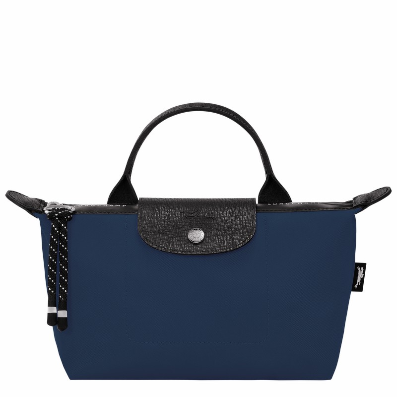 Pochettes Longchamp Le Pliage Energy Femme Bleu Marine Soldes | 30030HSR006