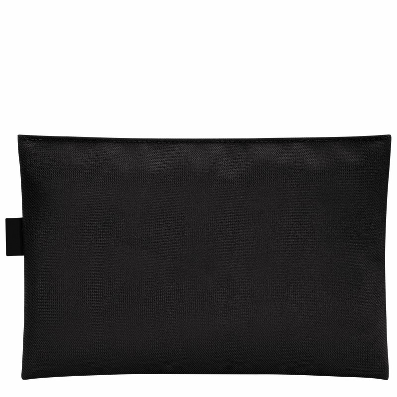 Pochettes Longchamp Le Pliage Energy Homme Noir Soldes | 34136HSR001-