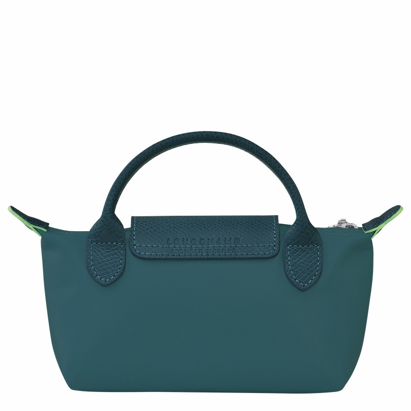 Pochettes Longchamp Le Pliage Green Femme Paon Soldes | 34175919P89