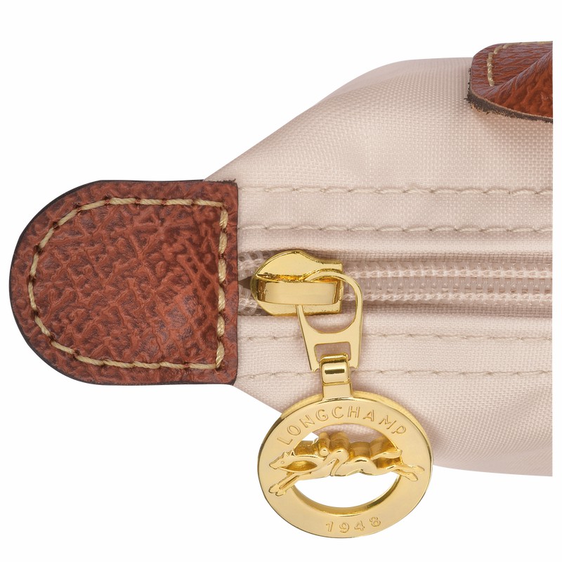 Pochettes Longchamp Le Pliage Original Femme Blanche Soldes | 34175089P71