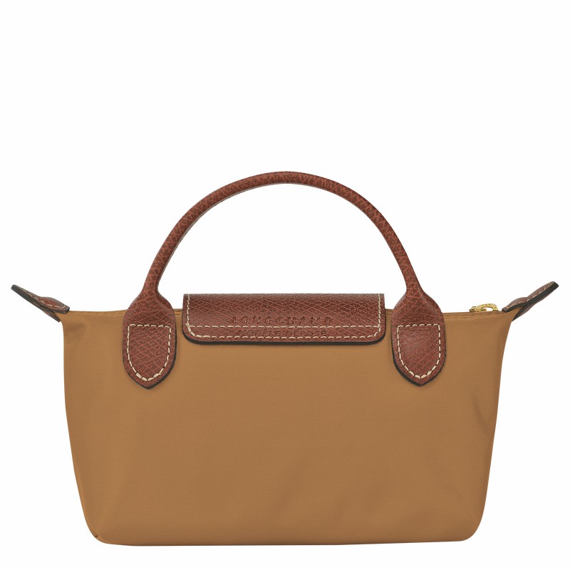 Pochettes Longchamp Le Pliage Original Femme Kaki Soldes | 34175089P86