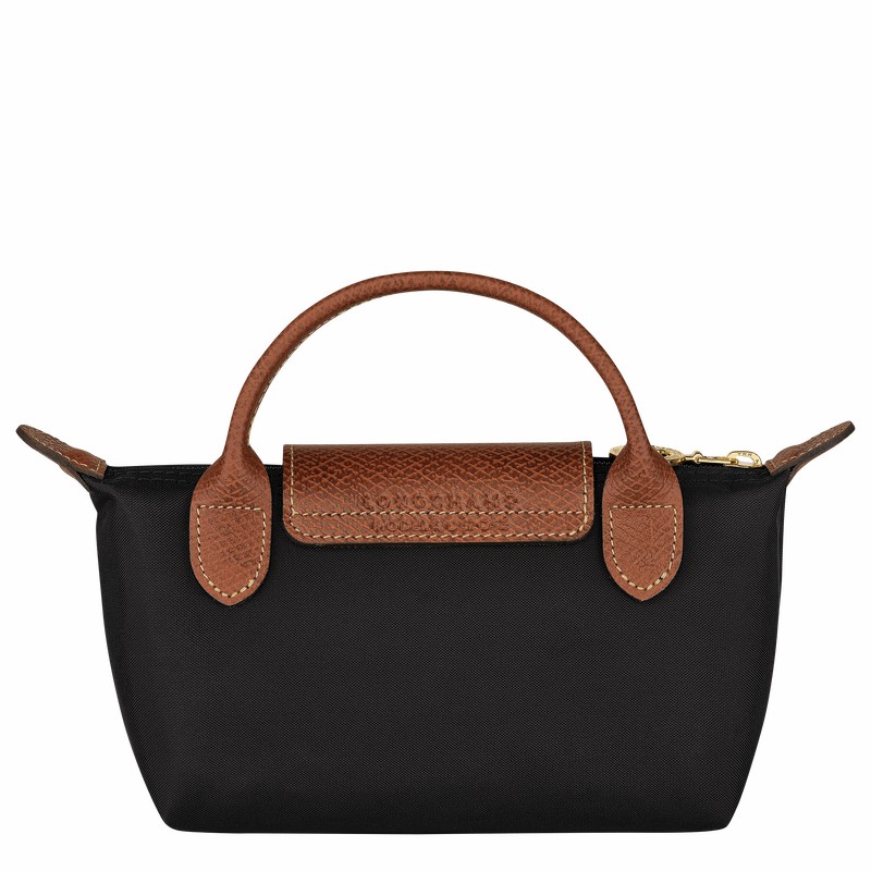 Pochettes Longchamp Le Pliage Original Femme Noir Soldes | 34175089001