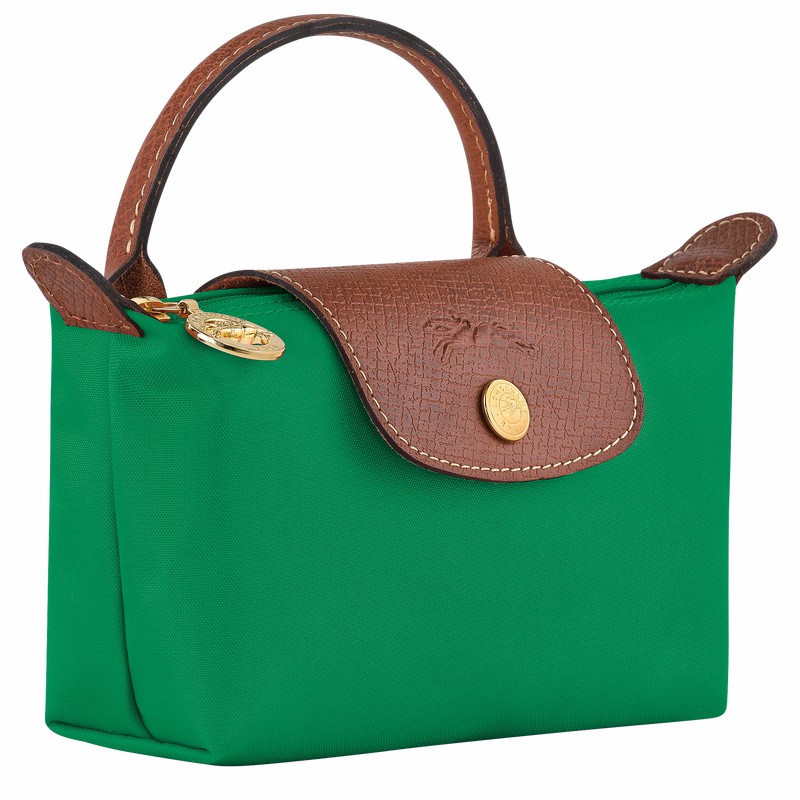 Pochettes Longchamp Le Pliage Original Femme Vert Soldes | 34175089P88