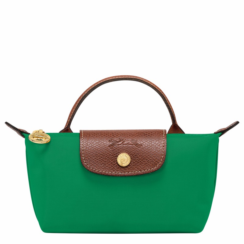 Pochettes Longchamp Le Pliage Original Femme Vert Soldes | 34175089P88