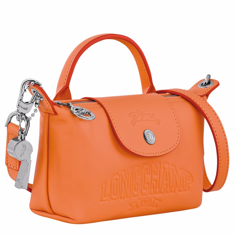 Pochettes Longchamp Le Pliage Xtra XS Femme Orange Soldes | 34205HEY017