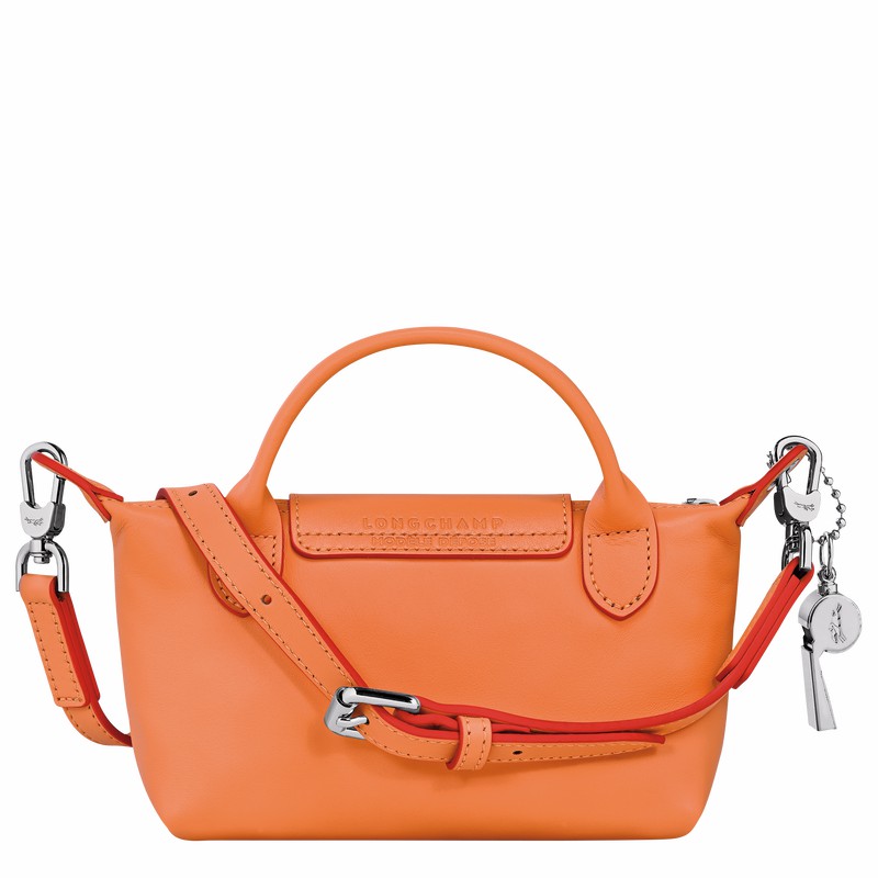 Pochettes Longchamp Le Pliage Xtra XS Femme Orange Soldes | 34205HEY017