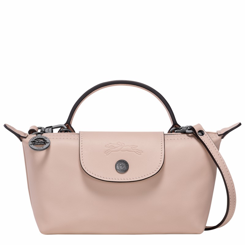 Pochettes Longchamp Le Pliage Xtra XS Femme Beige Soldes | 34205987542