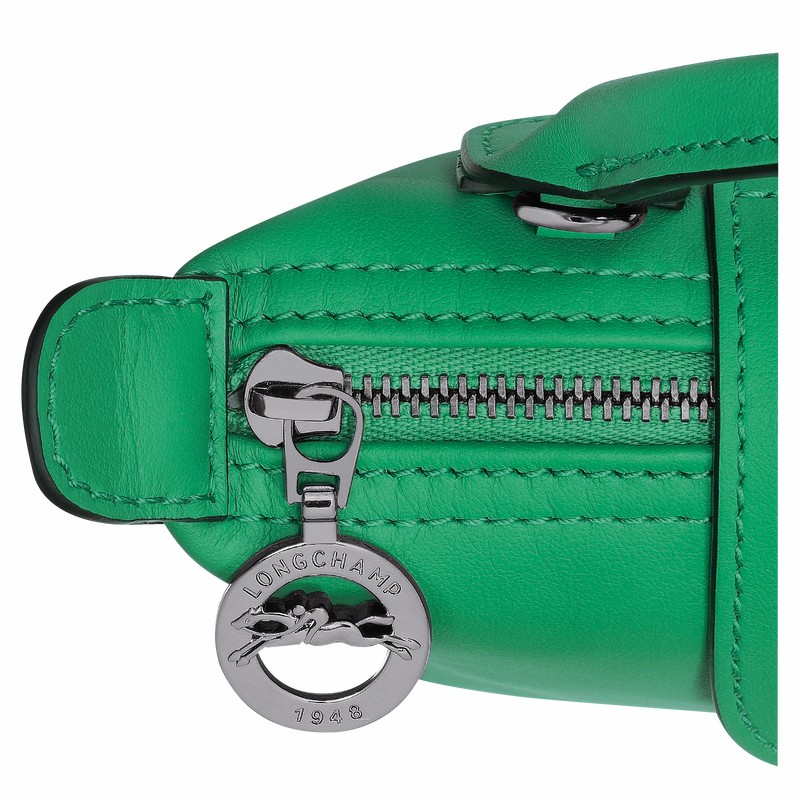 Pochettes Longchamp Le Pliage Xtra XS Femme Vert Soldes | 34205987249