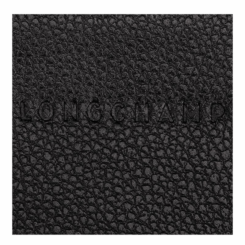 Porte-Carte Longchamp Le FOULONNÉ Homme Noir Soldes | 30036021001-