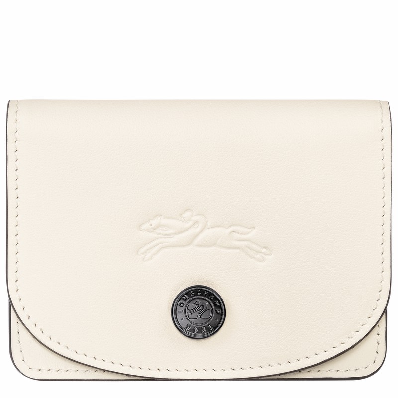 Porte-Carte Longchamp Le Pliage Xtra Femme Blanche Soldes | 30039987037