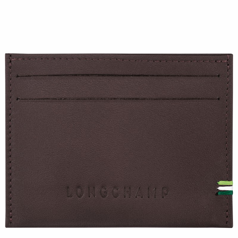 Porte-Carte Longchamp sur Seine Homme Beige Soldes | L3218HCX002