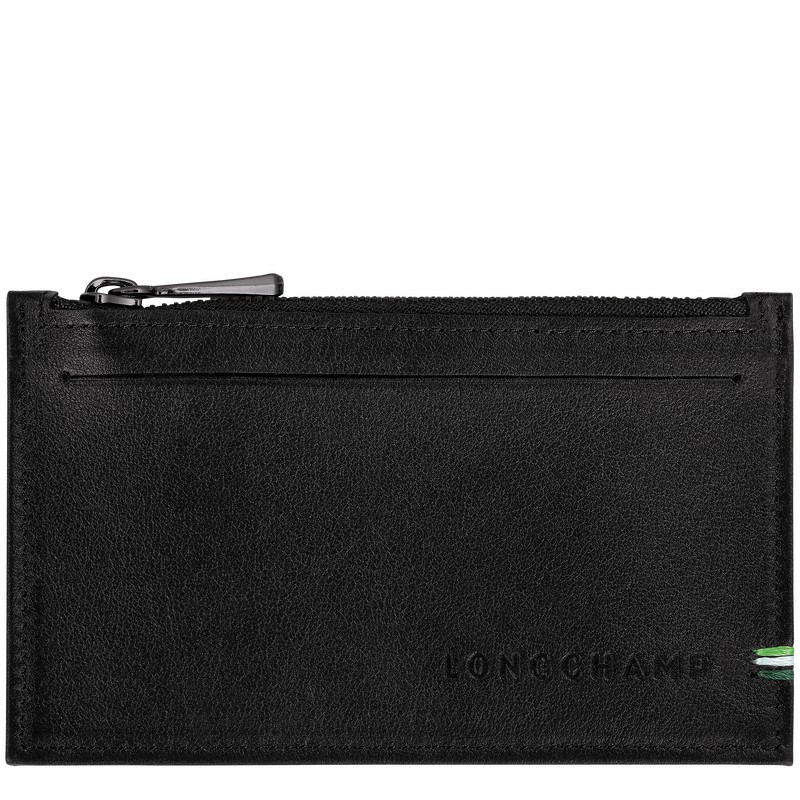 Porte-Monnaie Longchamp sur Seine Homme Noir Soldes | L3613HCX001