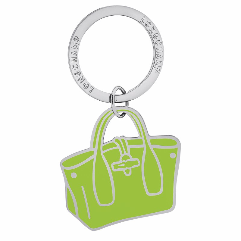 Porte-clés Longchamp Le Roseau Femme Vert Soldes | 36071MET355