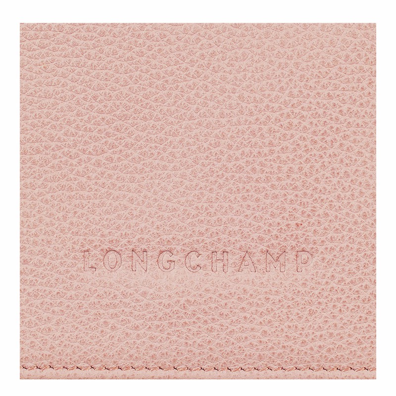 Portefeuilles Longchamp Le FOULONNÉ Femme Beige Soldes | 30021021542