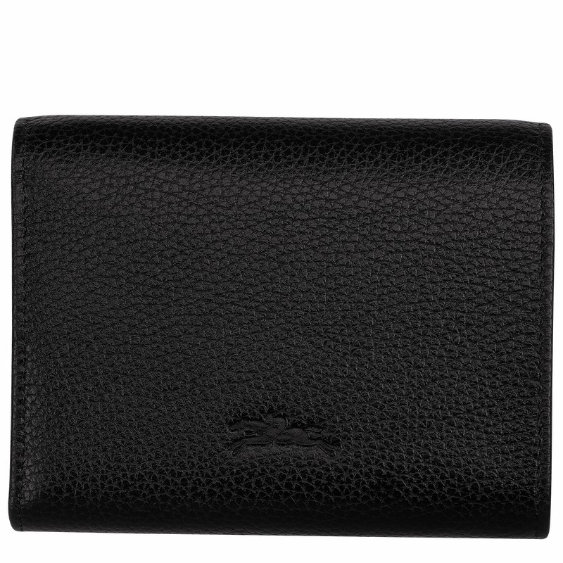 Portefeuilles Longchamp Le FOULONNÉ Homme Noir Soldes | 30021021001-