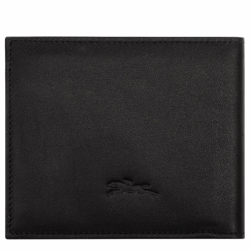 Portefeuilles Longchamp sur Seine Homme Noir Soldes | L3508HCX001