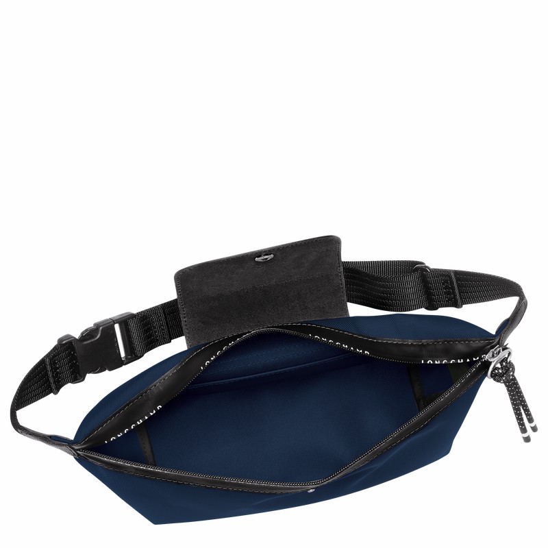 Sac Banane Longchamp Le Pliage Energy M Femme Bleu Marine Soldes | 10256HSR006