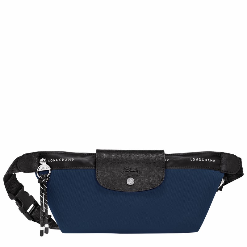 Sac Banane Longchamp Le Pliage Energy M Femme Bleu Marine Soldes | 10256HSR006