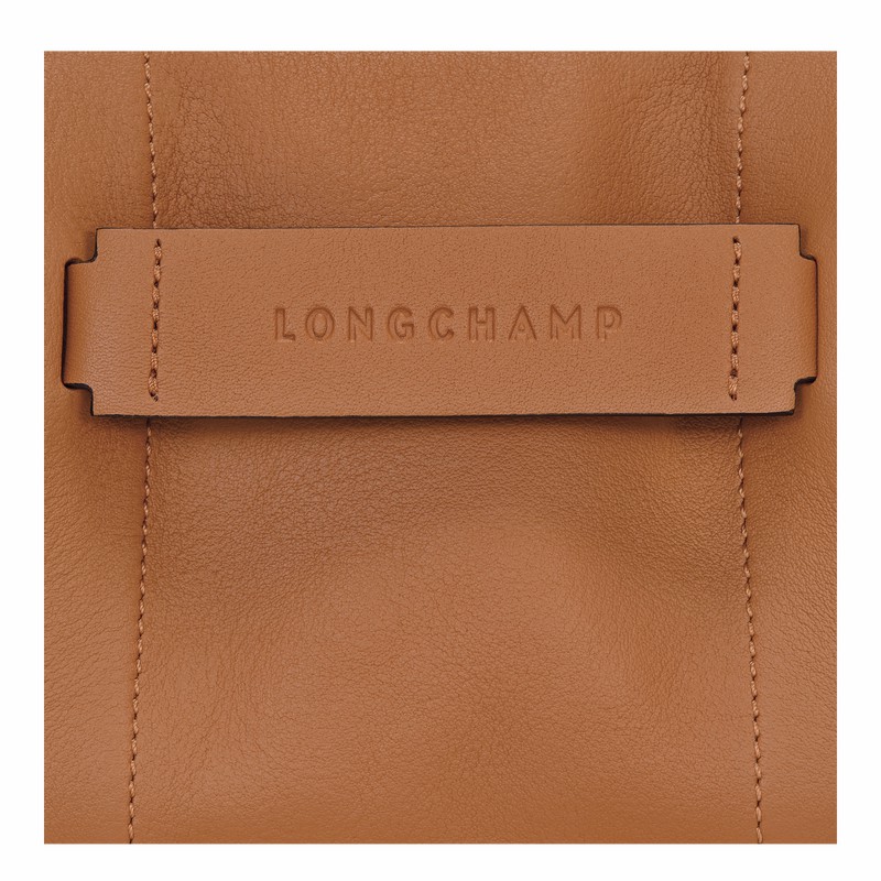 Sac Bandoulière Longchamp 3D S Femme Beige Soldes | 10199HCV016