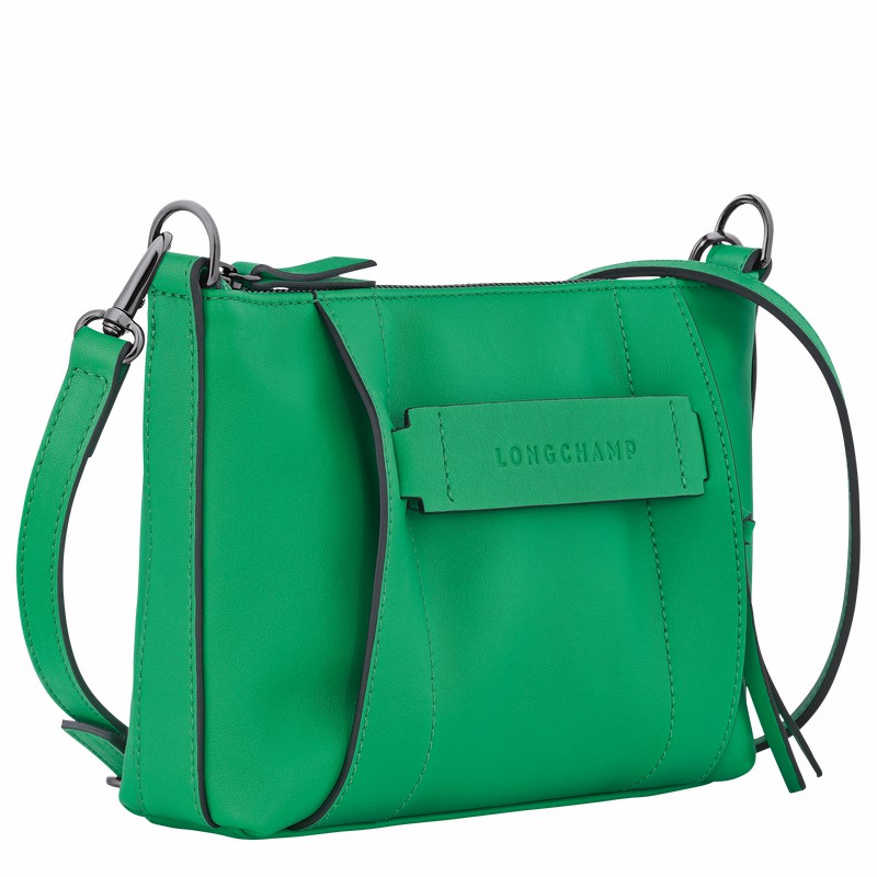 Sac Bandoulière Longchamp 3D S Femme Vert Soldes | 10199HCV129