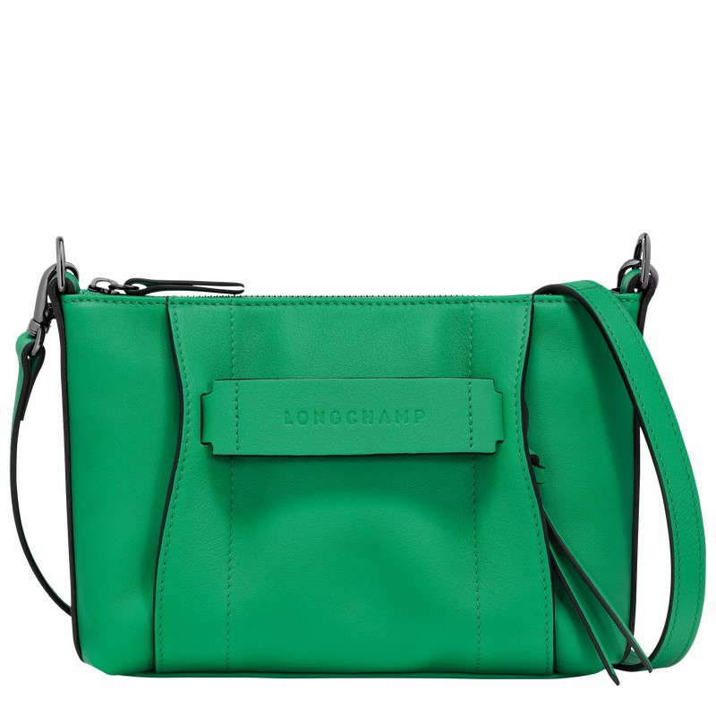 Sac Bandoulière Longchamp 3D S Femme Vert Soldes | 10199HCV129