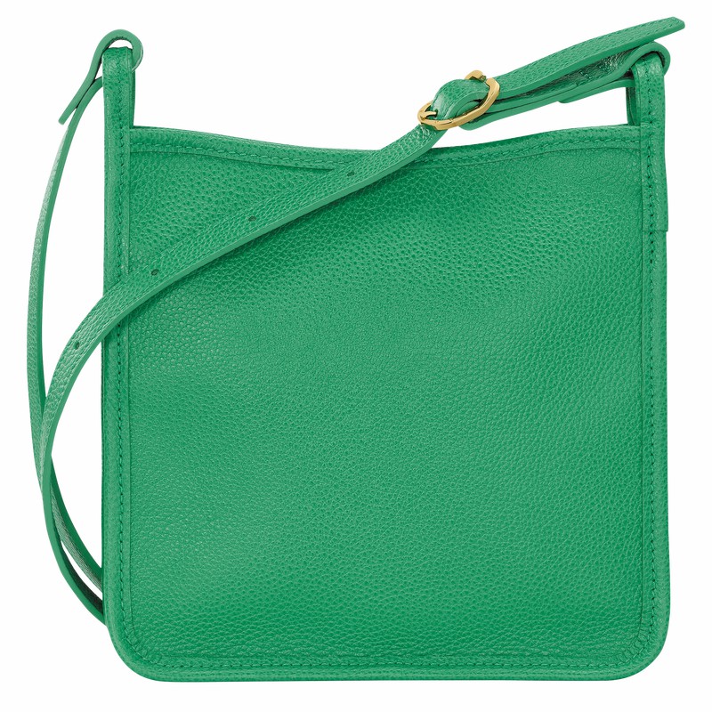 Sac Bandoulière Longchamp Le FOULONNÉ S Femme Vert Soldes | 10138021129