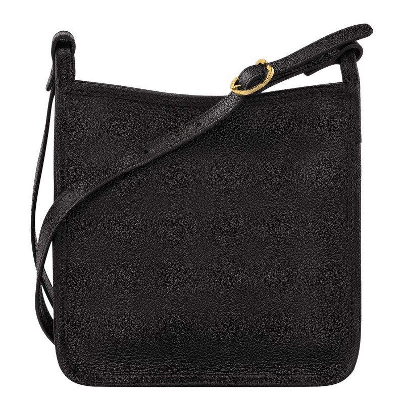 Sac Bandoulière Longchamp Le FOULONNÉ S Femme Noir Soldes | 10138021001