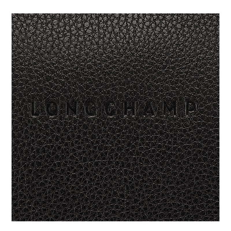 Sac Bandoulière Longchamp Le FOULONNÉ S Femme Noir Soldes | 10138021001