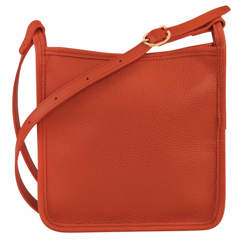 Sac Bandoulière Longchamp Le FOULONNÉ S Femme Orange Soldes | 10138021685