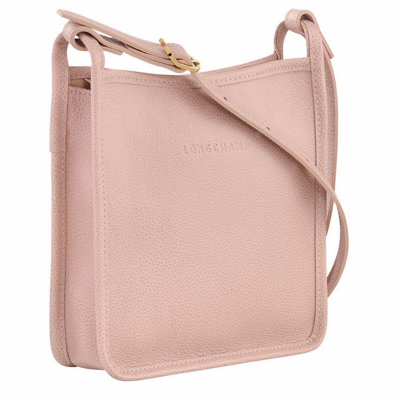 Sac Bandoulière Longchamp Le FOULONNÉ S Femme Beige Soldes | 10138021542