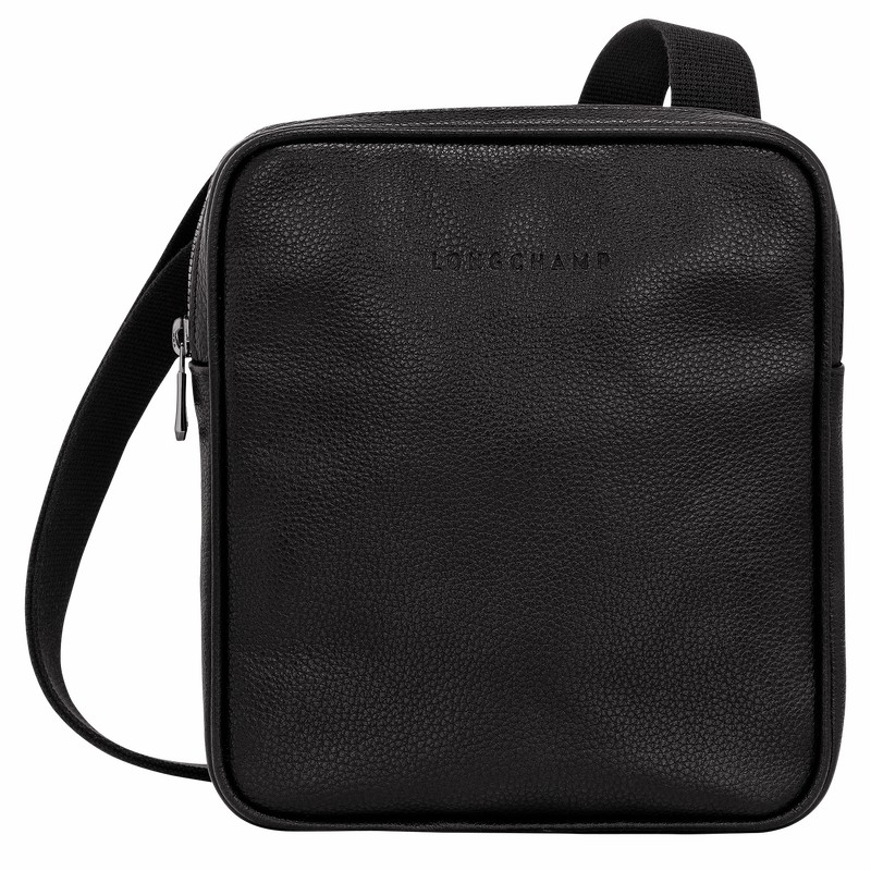 Sac Bandoulière Longchamp Le FOULONNÉ XS Femme Noir Soldes | L1712021047