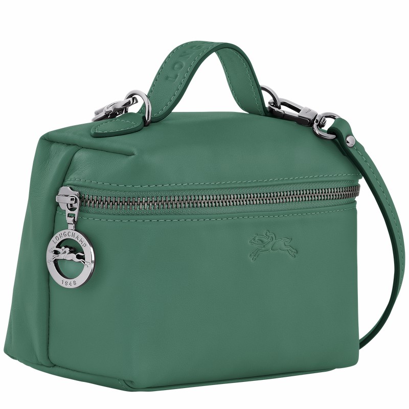 Sac Bandoulière Longchamp Le Pliage Xtra XS Femme Vert Olive Soldes | 10187987D90