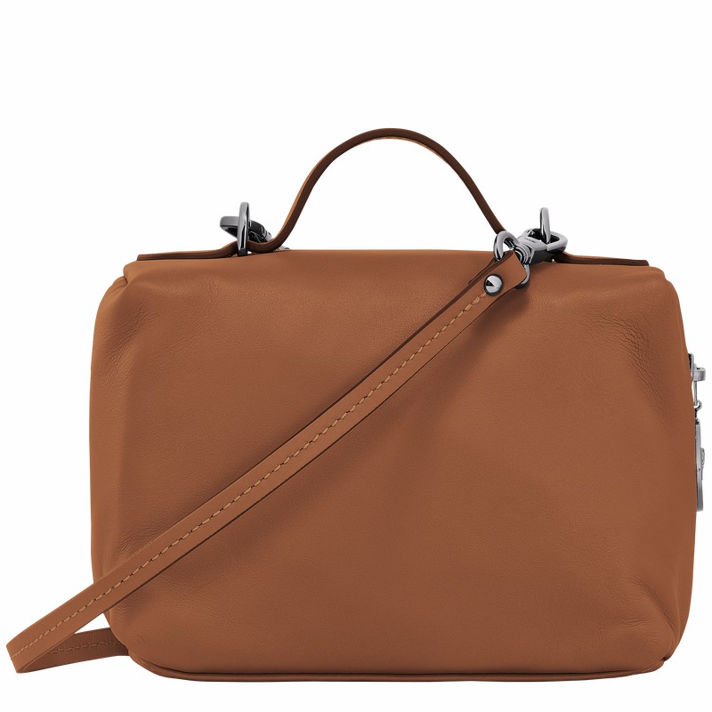 Sac Bandoulière Longchamp Le Pliage Xtra XS Femme Marron Soldes | 10187987504