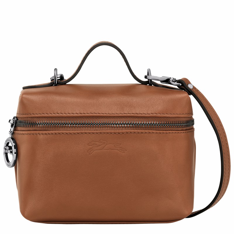 Sac Bandoulière Longchamp Le Pliage Xtra XS Femme Marron Soldes | 10187987504