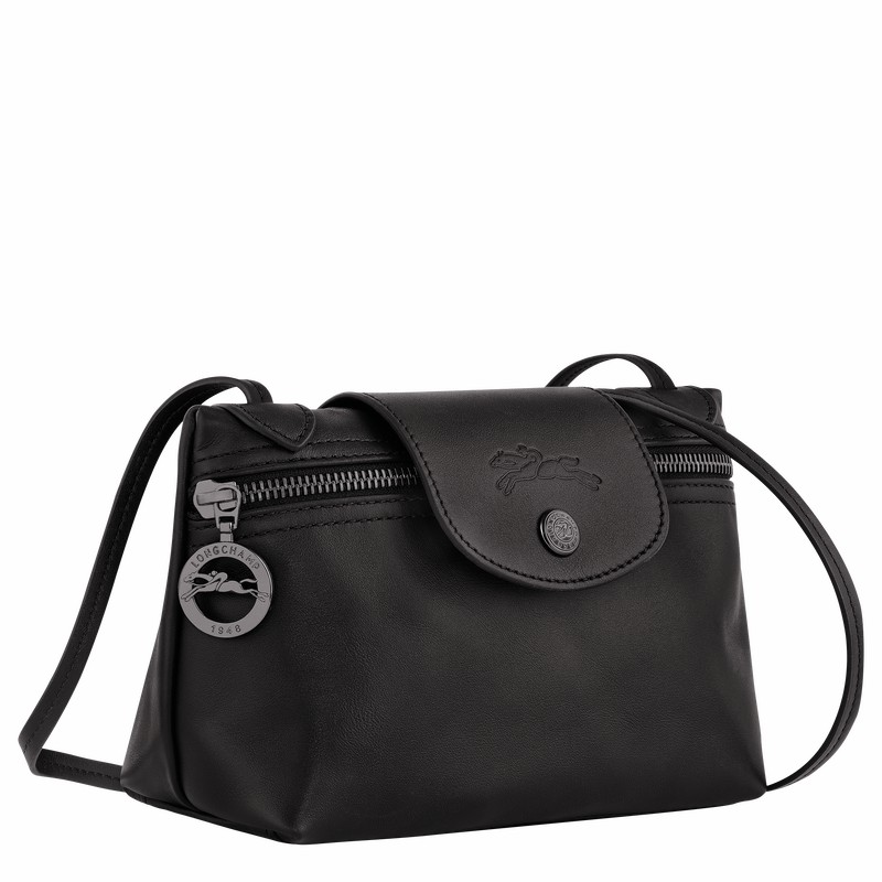 Sac Bandoulière Longchamp Le Pliage Xtra XS Femme Noir Soldes | 10188987001