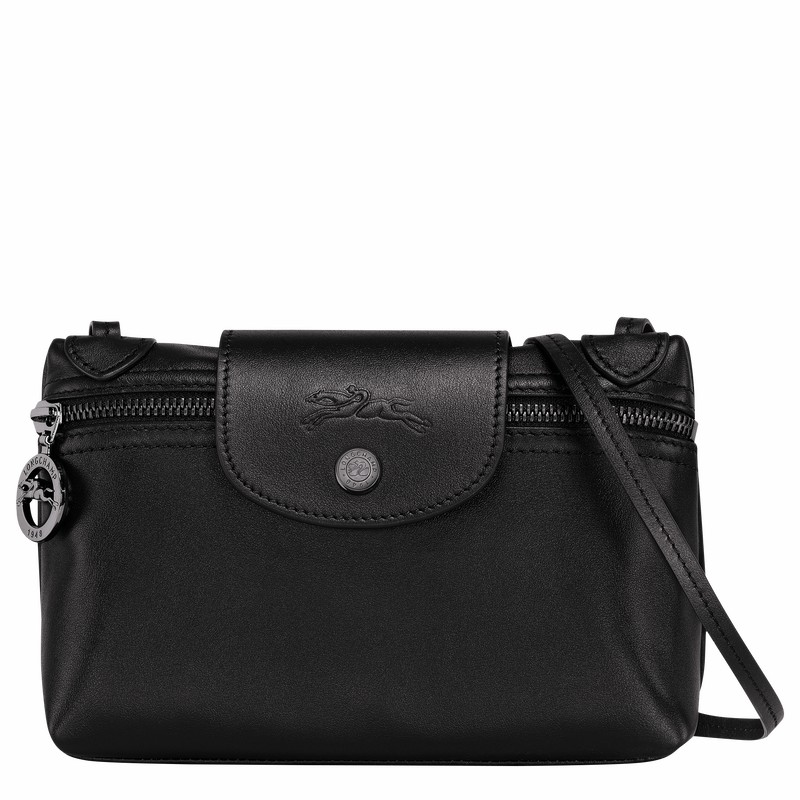 Sac Bandoulière Longchamp Le Pliage Xtra XS Femme Noir Soldes | 10188987001