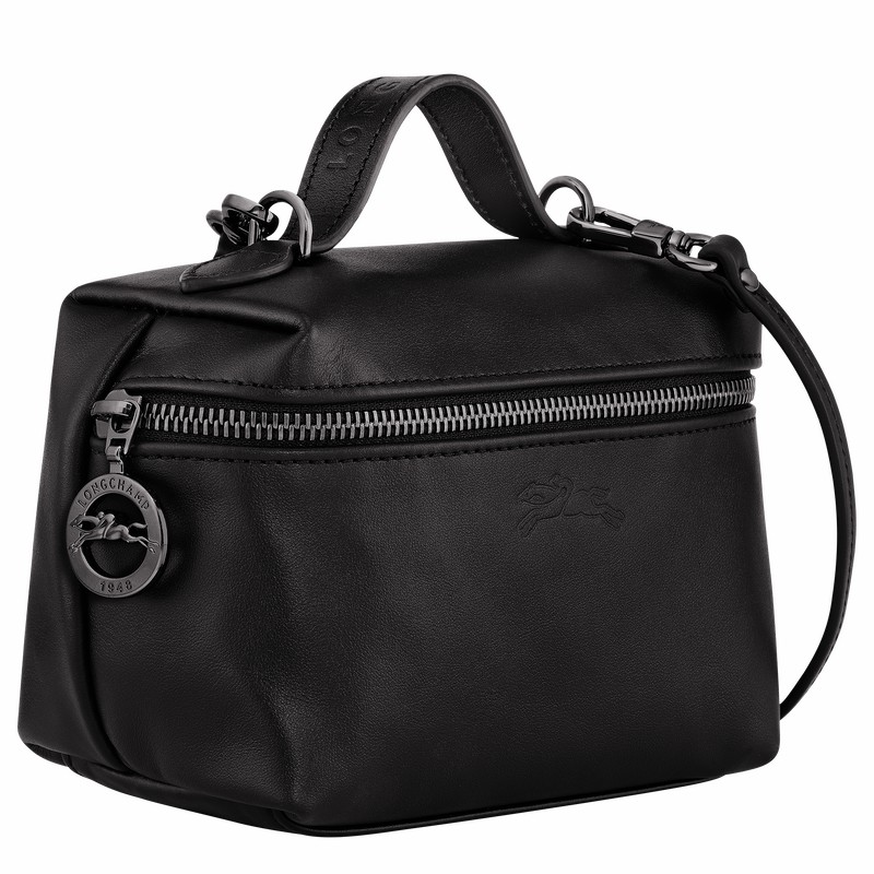 Sac Bandoulière Longchamp Le Pliage Xtra XS Femme Noir Soldes | 10187987001