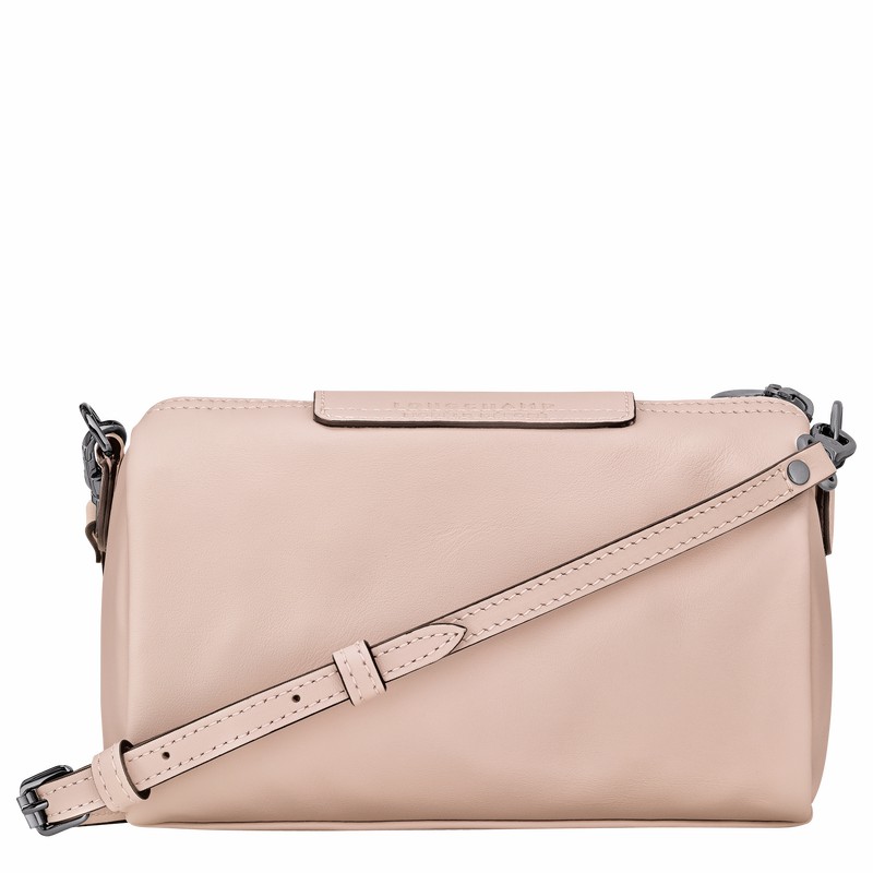 Sac Bandoulière Longchamp Le Pliage Xtra XS Femme Beige Soldes | 10255987542