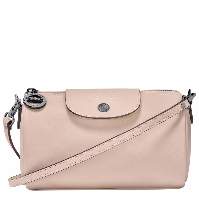 Sac Bandoulière Longchamp Le Pliage Xtra XS Femme Beige Soldes | 10255987542